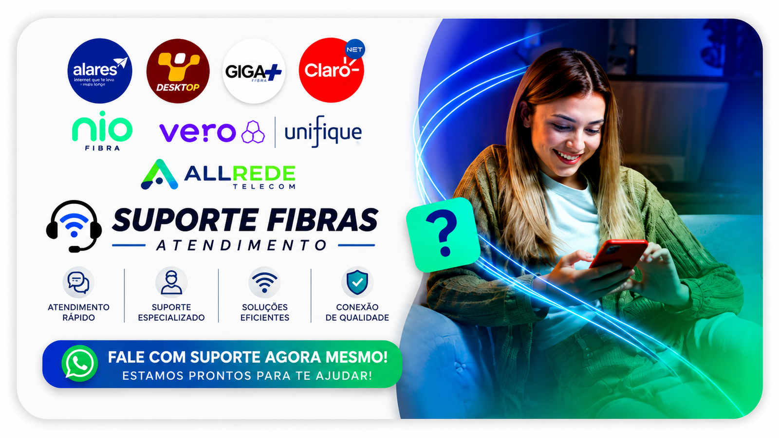Suporte Fibras Atendimento